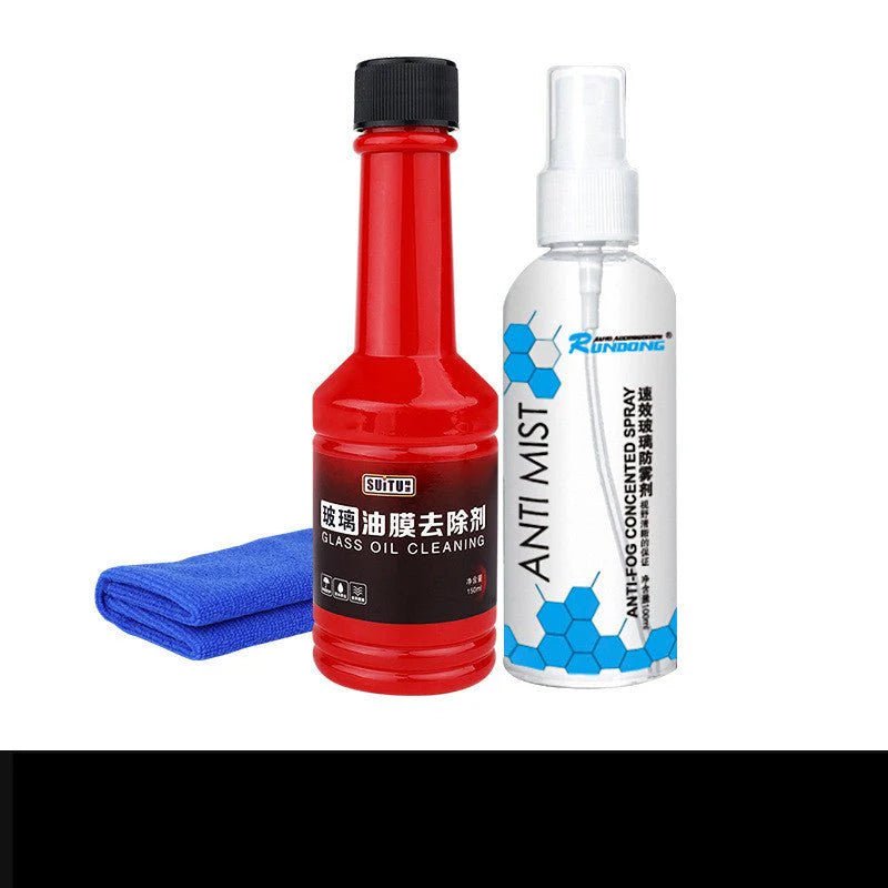 Glass Oil Film Remover Additive – Windshield Cleaner for Automobile Glass Water | UAE - Rydenix
