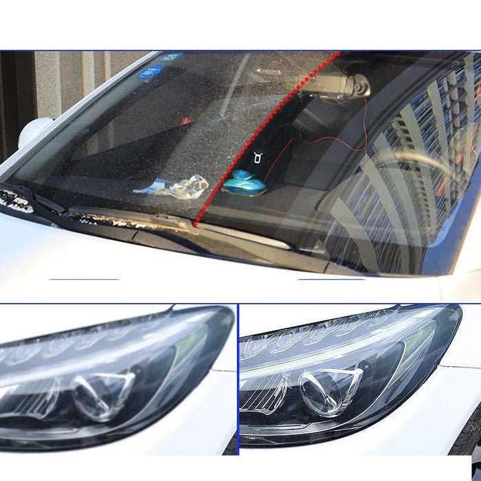 Glass Oil Film Remover Additive – Windshield Cleaner for Automobile Glass Water | UAE - Rydenix
