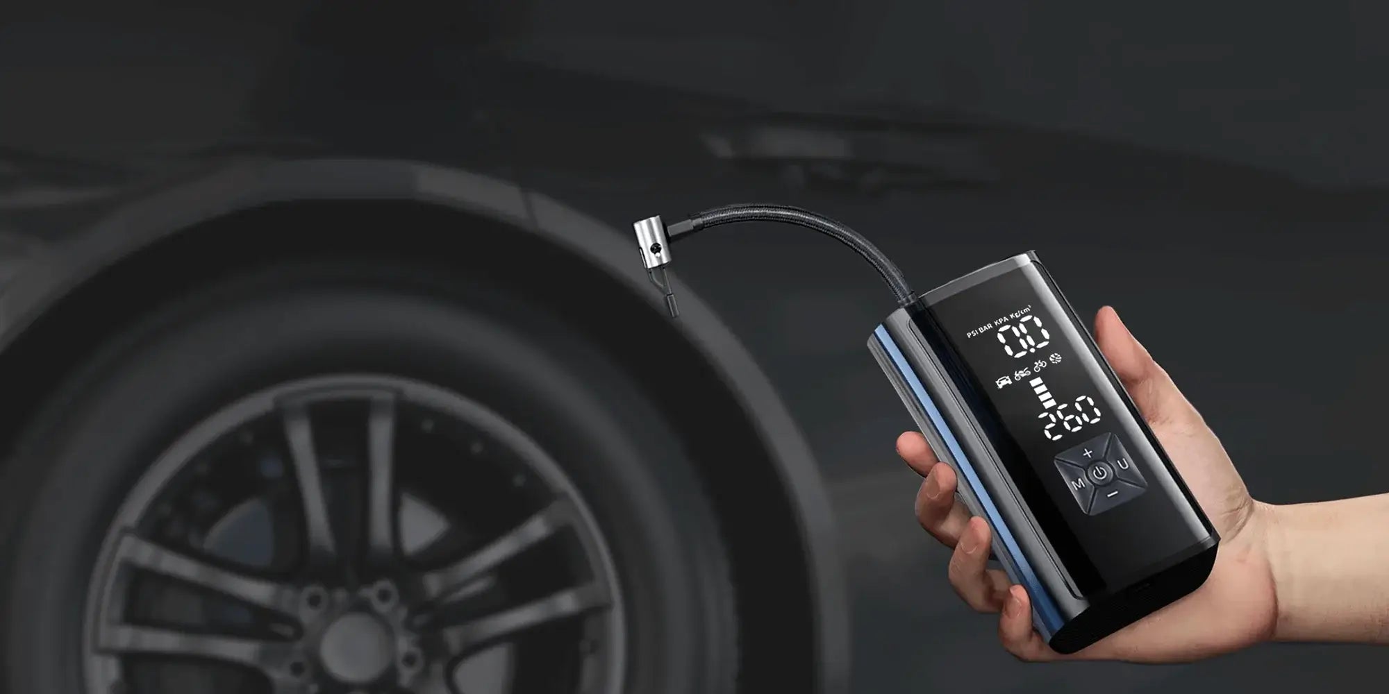 Portable Car Air Compressor UAE – Fast Tire Inflation On-the-Go