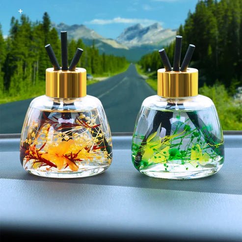 Perfume Car Fragrance – Decorative Air Freshener Accessory for Vent & Dashboard - Rydenix