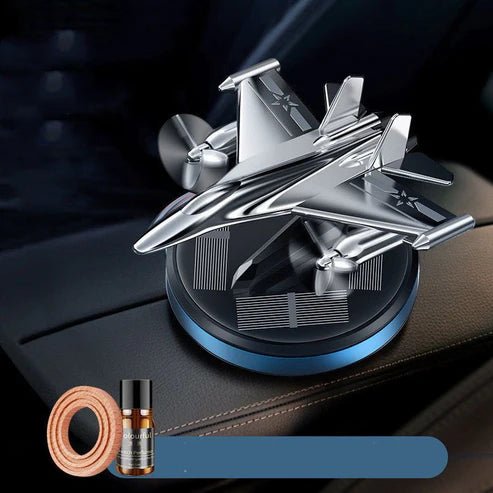 Solar Rotating Car Perfume Ornament – Dashboard Fragrance Diffuser | UAE - Rydenix