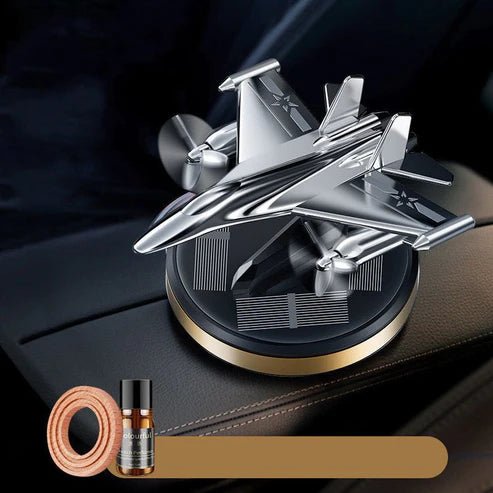 Solar Rotating Car Perfume Ornament – Dashboard Fragrance Diffuser | UAE - Rydenix
