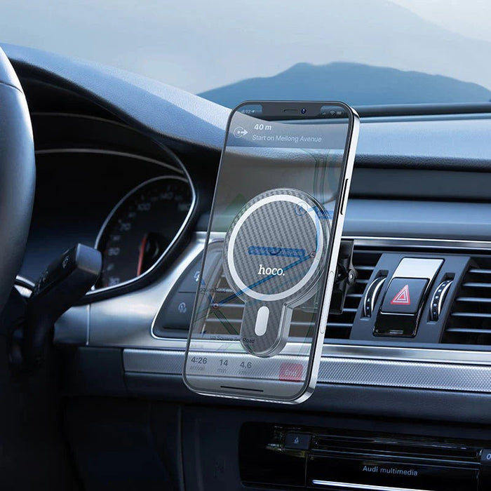 Hoco CA85 – Magnetic Wireless Car Holder & Fast Charger - Rydenix