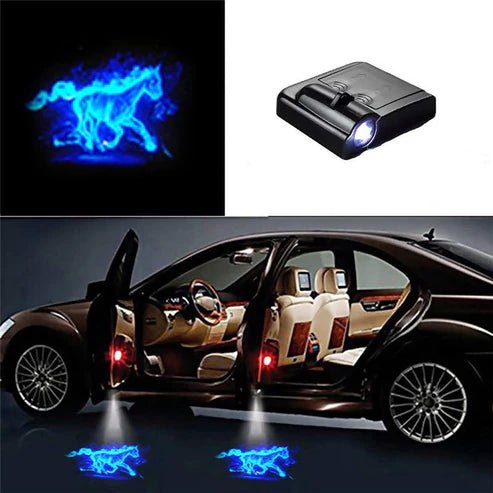 LED Car Door Projection Lamp – Ghost Shadow Welcome Light - Rydenix