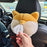 Cute Corgi Butt Tissue Box Cover – Soft Plush Hanging Tissue Holder for Car & Home | UAE - Rydenix