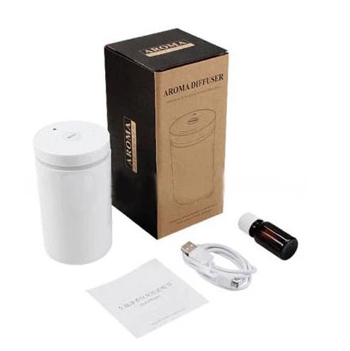 Anhydrous Car Essential Oil Diffuser – Waterless Aromatherapy Air Freshener - Rydenix