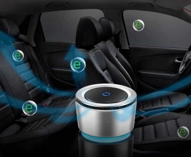 USB Negative Ion Car Air Purifier – Compact In - Car Air Cleaner & Ionizer | UAE - Rydenix