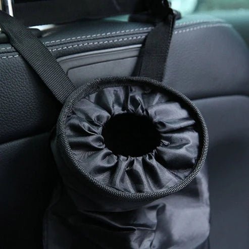 Car Seatback Storage & Trash Bag – Waterproof Hanging Organizer for Vehicle Interior | UAE - Rydenix