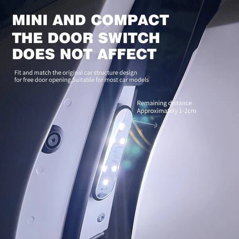 Car LED Warning Door Light – Anti - Collision Safety Signal for Vehicles - Rydenix