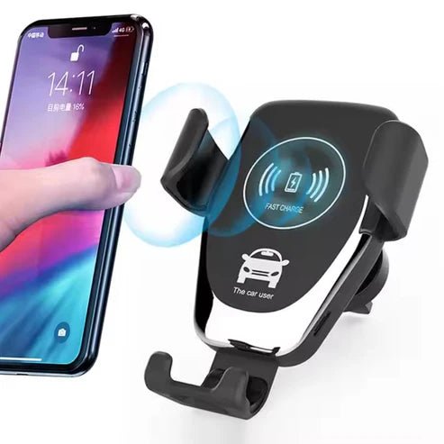 Auto - Clamping Wireless Car Charger – Fast Charging Mount for All Phones - Rydenix