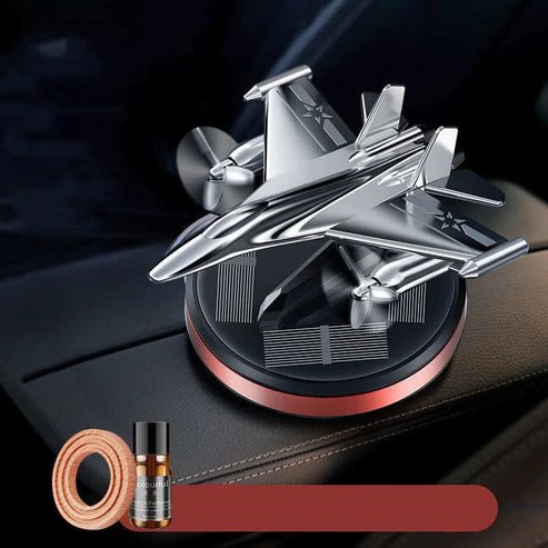 Solar Rotating Car Perfume Ornament – Dashboard Fragrance Diffuser | UAE - Rydenix