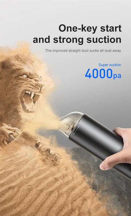 Portable Car Vacuum Cleaner – High Power, Compact & Suitable for All Vehicles - Rydenix