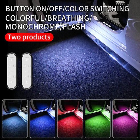 Car LED Warning Door Light – Anti - Collision Safety Signal for Vehicles - Rydenix