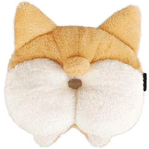 Cute Corgi Butt Tissue Box Cover – Soft Plush Hanging Tissue Holder for Car & Home | UAE - Rydenix