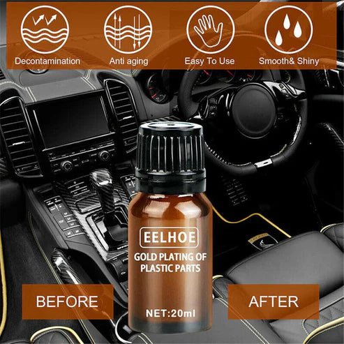 EELHOE Gold Plating Spray – Restore Shine to Plastic Car Parts (Original Formula) - Rydenix
