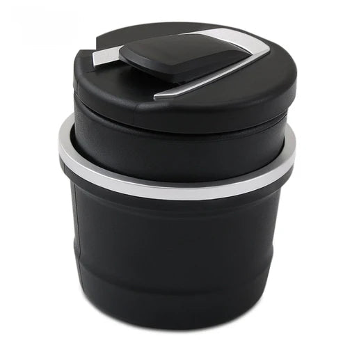 Portable Car Ashtray with LED Light – Smokeless & Odor - Free for Cars | UAE - Rydenix