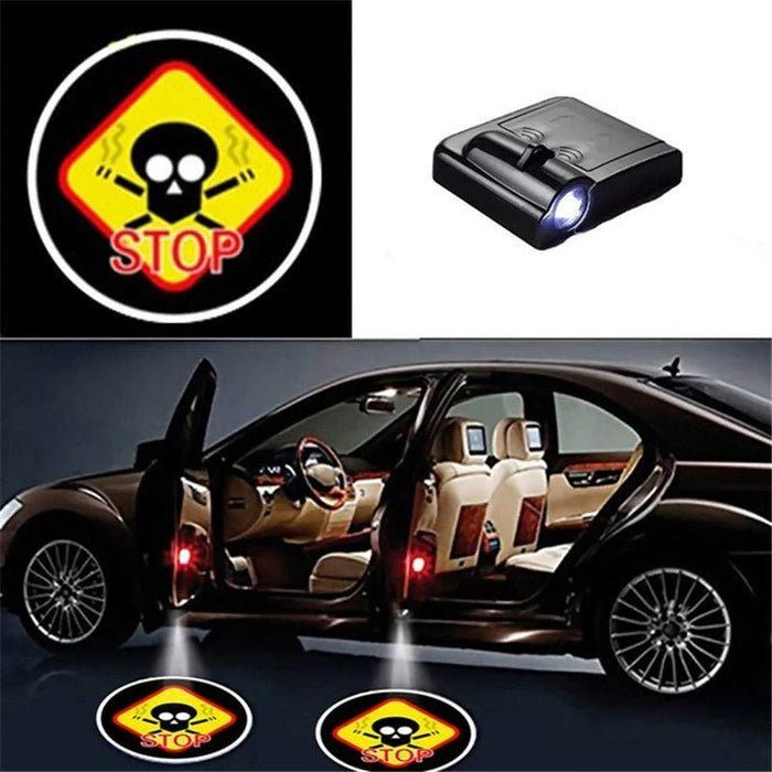 LED Car Door Projection Lamp – Ghost Shadow Welcome Light - Rydenix