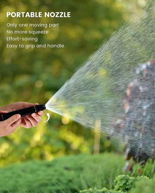Portable Water Hose Nozzle – Adjustable High - Pressure Spray Gun for Car Wash & Garden | UAE - Rydenix