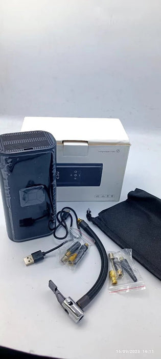 Portable Electric Air Pump for Cars – Digital Tire Inflator with LED Display & Auto Shut - Off | UAE - Rydenix