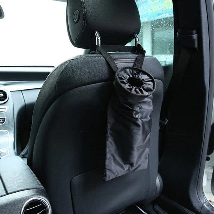 Car Seatback Storage & Trash Bag – Waterproof Hanging Organizer for Vehicle Interior | UAE - Rydenix