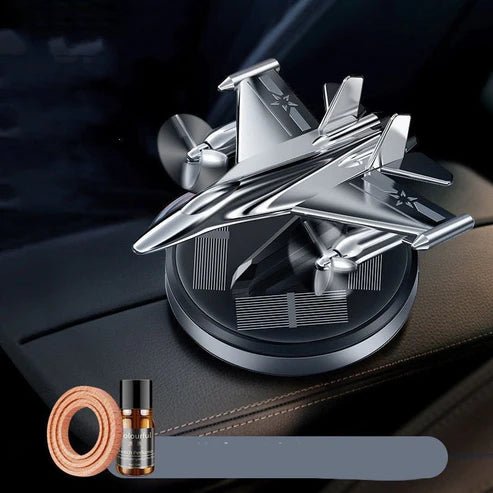 Solar Rotating Car Perfume Ornament – Dashboard Fragrance Diffuser | UAE - Rydenix