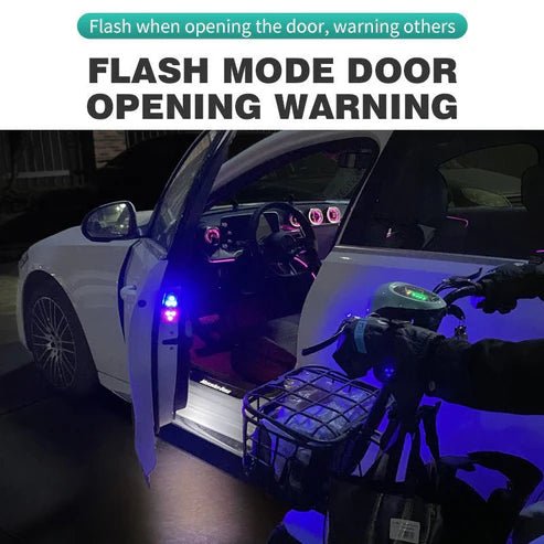 Car LED Warning Door Light – Anti - Collision Safety Signal for Vehicles - Rydenix