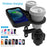2 - in - 1 Car Cup Holder with Wireless Charger – Fast Charging Phone Dock for Vehicles | UAE - Rydenix