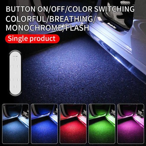 Car LED Warning Door Light – Anti - Collision Safety Signal for Vehicles - Rydenix
