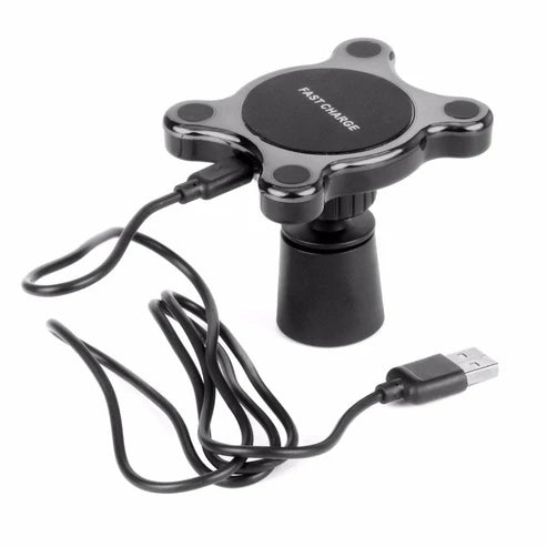 15W Magnetic Wireless Car Charger Mount Compatible with Apple MagSafe & Qi Devices - Rydenix