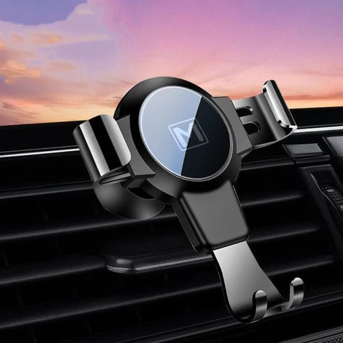 S4 Gravity Car Phone Holder – AC Vent Mount Mobile Bracket for Hands - Free Navigation | UAE - Rydenix