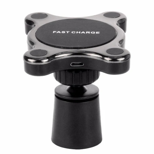 15W Magnetic Wireless Car Charger Mount Compatible with Apple MagSafe & Qi Devices - Rydenix