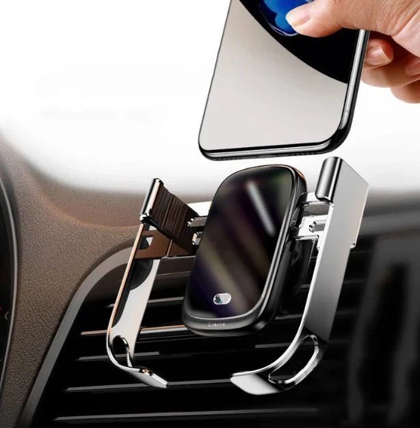 Smart Infrared Sensor Wireless Charging Car Mount – Auto - Closing Electric Bracket - Rydenix